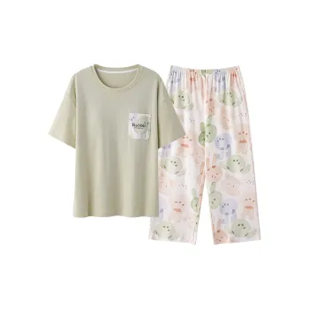 Shivs Pajama Set Women's Light Green