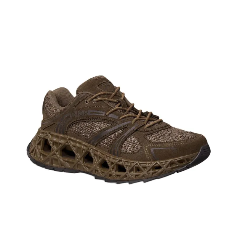 DIOR B35 NXXT Low Top Casual Shoes Men's Brown Limited Edition Numbered Edition-2