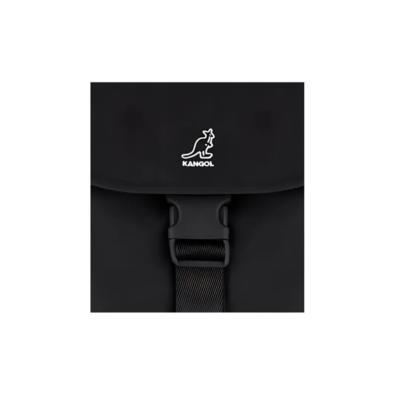 KANGOL Nylon Backpack Unisex Black-2