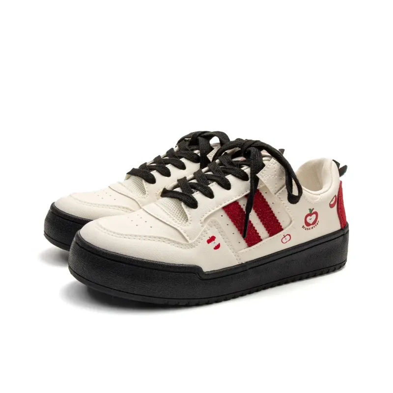 FULLXUAN Classic And Versatile Cute Low Top Skateboard Shoes Women's-2