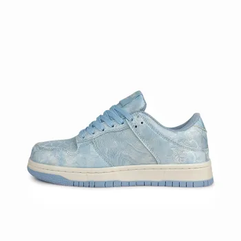 Rongchuan Anti-Slip And Wear-Resistant Lightweight Low-Top Skateboard Shoes Unisex Blue
