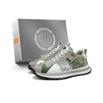 HACKBUTEER Low Top Casual Shoes Men's Box