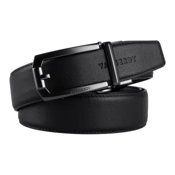 VAUSERDY Cow Leather Leather Belts Men's 3.5cm