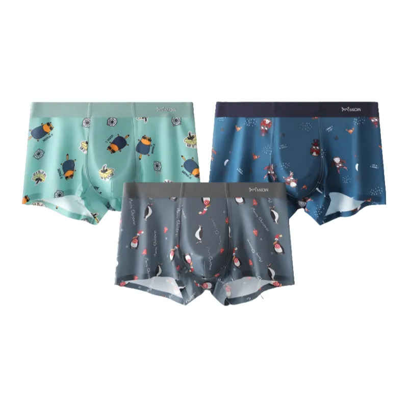 MIIOW Trend Party Series Underpants Men's 3 Pack-2