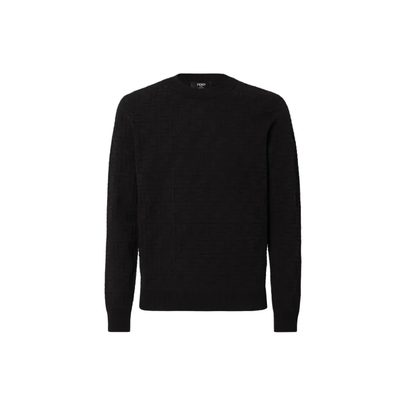 FENDI SS25 Knitwear Men's Black-0