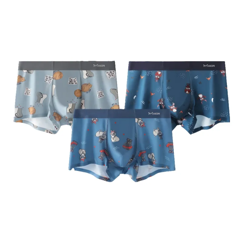 MIIOW Trend Party Series Underpants Men's 3 Pack-9