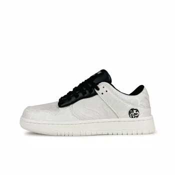 Rongchuan Anti Slip And Wear Resistant Lightweight Low Top Skateboard Shoes Unisex White