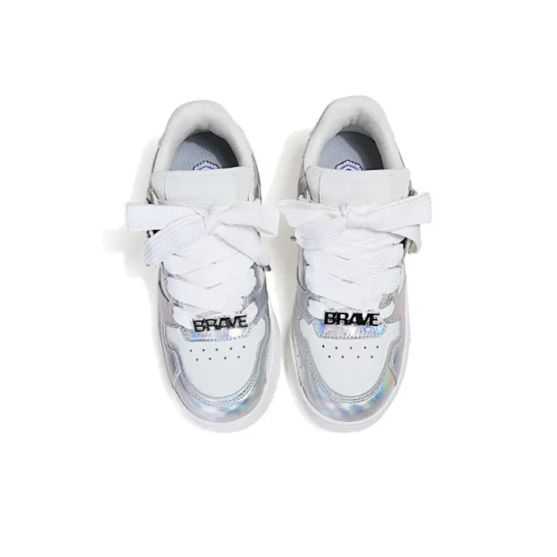 YJ x MKADC Height Increasing Anti-Slip And Wear-Resistant Low-Top Skateboard Shoes Unisex Laser-3
