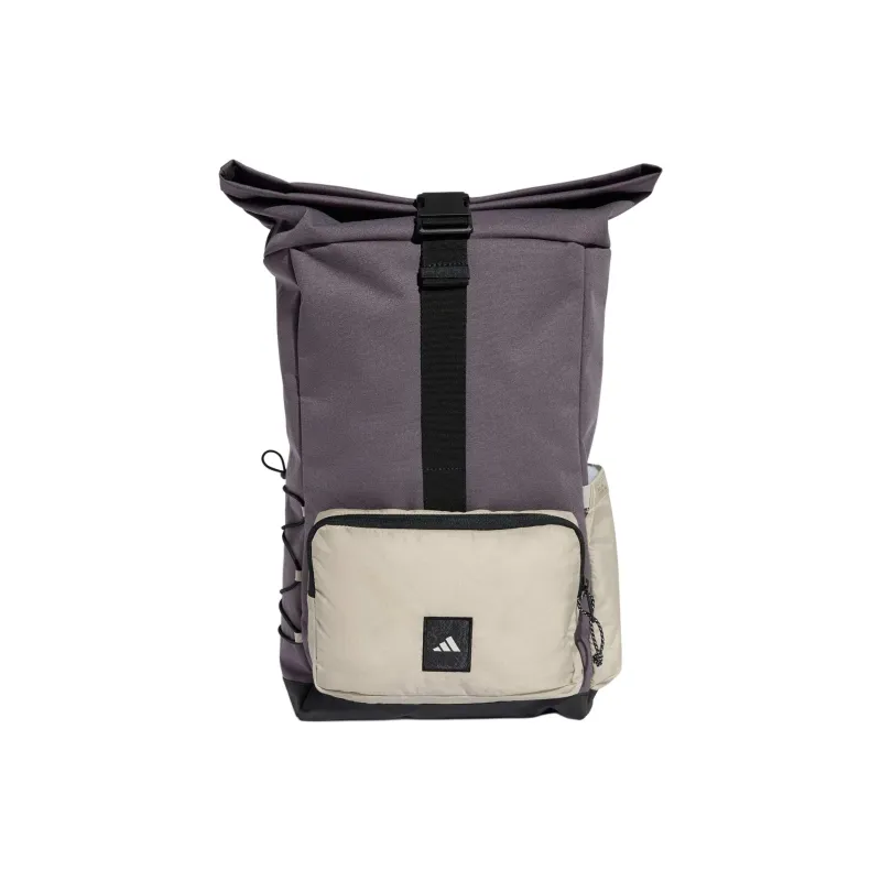 Adidas Polyester Backpack Unisex Gray & Beige-0