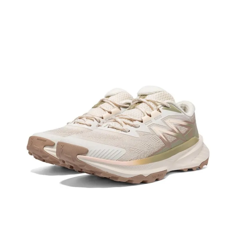 361° Durable Lightweight Cushioning Low-Top Outdoor Shoes Women's Beige Green-3