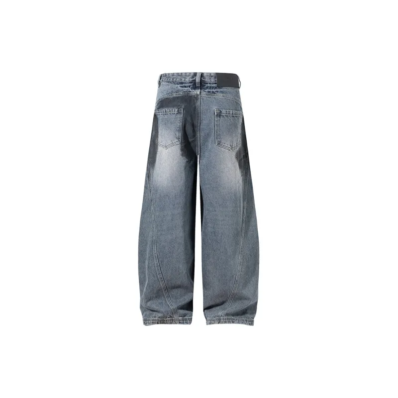 Cost Per Kilo Jeans Unisex Color Blocking-2