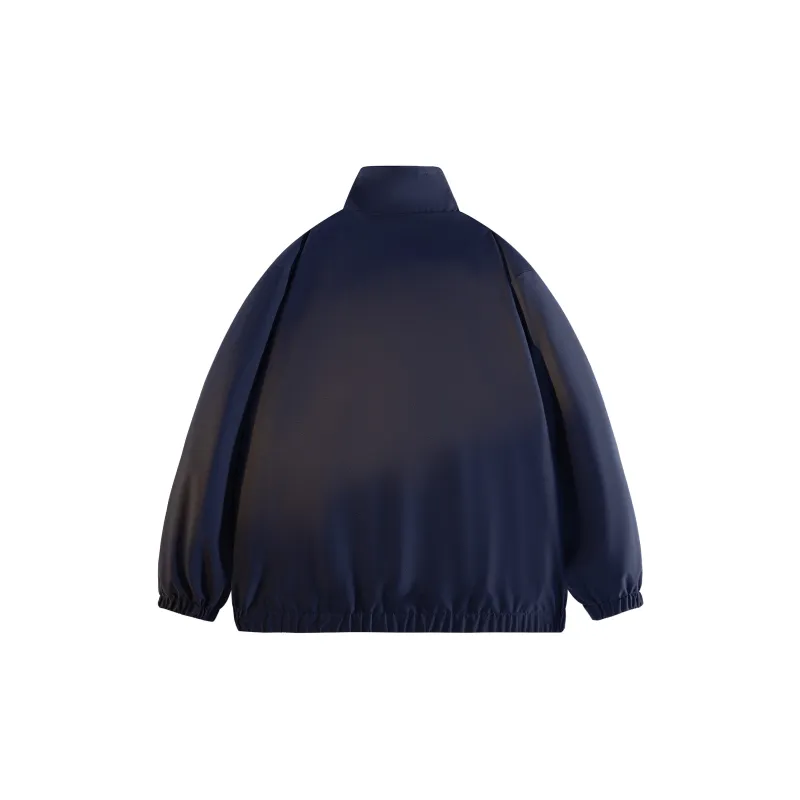 Warrior Huichao Riding The Wind Collection Jackets Coats Unisex Navy Blue-3