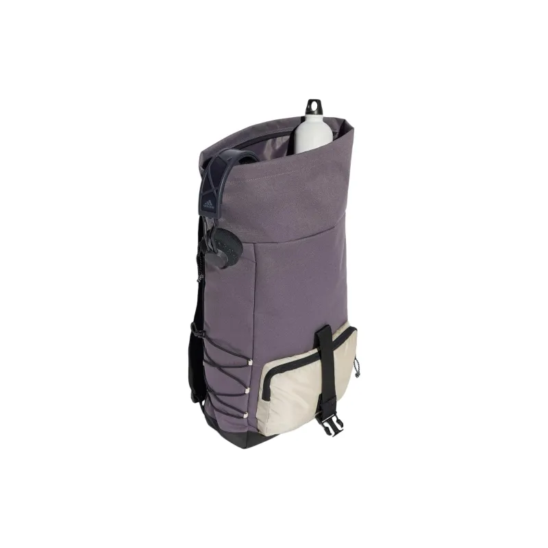 Adidas Polyester Backpack Unisex Gray & Beige-1