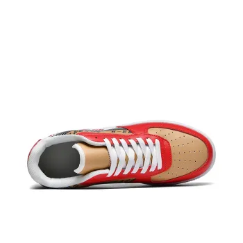 Jerden Smith Slip Resistant Impact Resistance Wear Resistant Low Top Skateboard Shoes Unisex Sauce flavored Latte