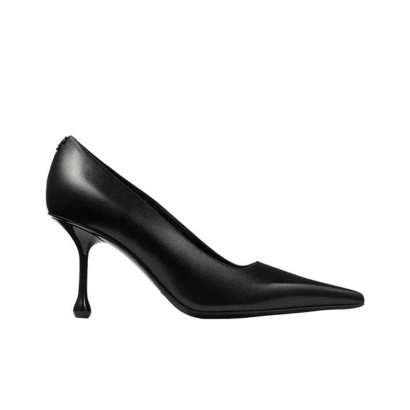 Jimmy Choo Ixia 80 Slim Heel High Heels 8cm Women's Black-1