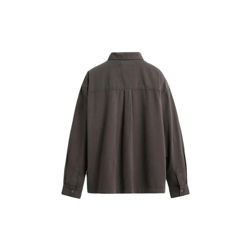ZARA Shirts Men Dark Brown-1