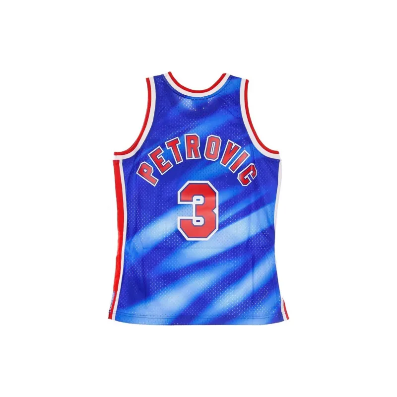 Mitchell & Ness x NBA New Jersey Nets Basketball Jersey Men's Blue/White-1