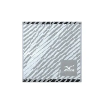 Mizuno Towel Gray White 34x35cm