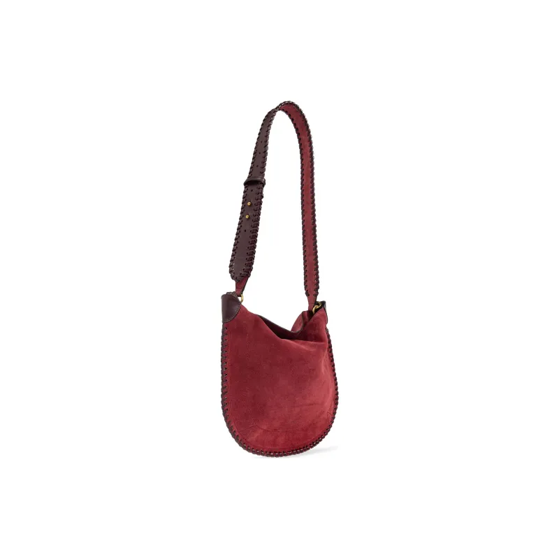 ISABEL MARANT Oskan Whipstitch Trim Shoulder Bag-1