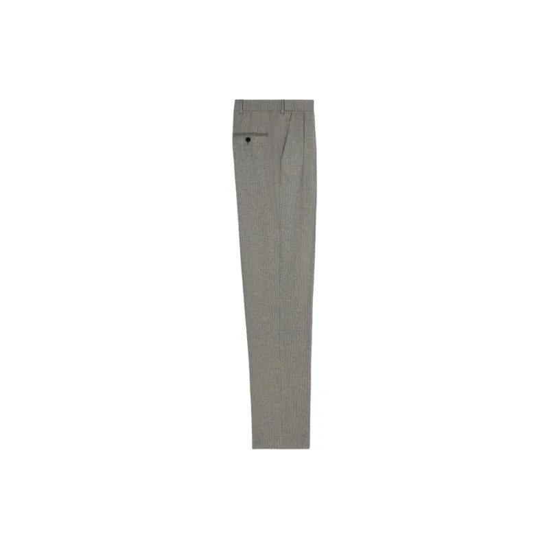 CELINE Keith Pants In Striped Flannel-1