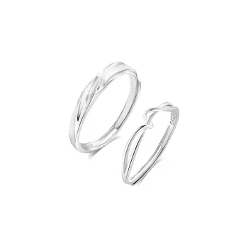 BLANK IN BLANK Sterling Silver Rings Unisex