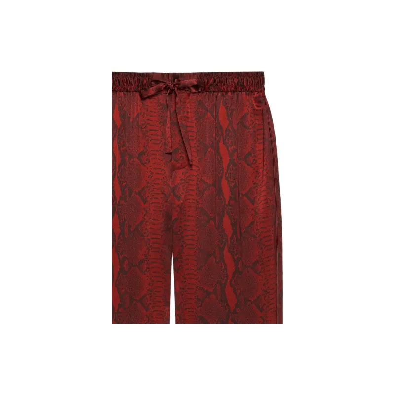 Givenchy SS25 Pajama Pants Men's Deep Red-3