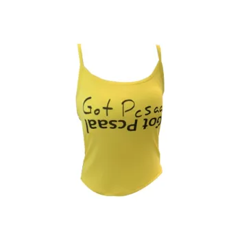 OEING Tank Top Women's 1 Pack Yellow