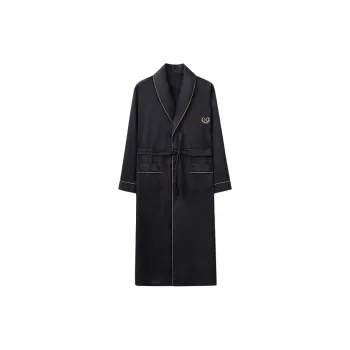 Huggy Kissy Bath Robes Men's Black