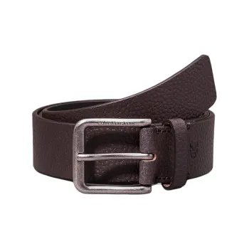 CALVIN KLEIN Metal, Leather Belts Men's Brown 3.5CM
