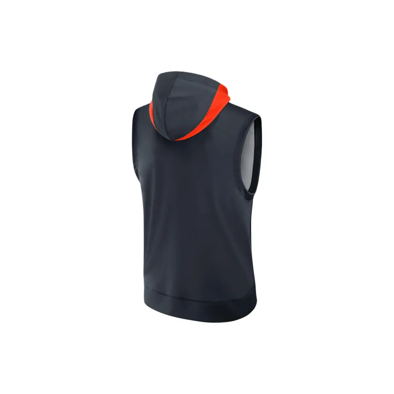 Nike Detroit Tigers Authentic Collection Men's Nike Dri FIT Mlb Sleeveless Pullover Hoodie-1