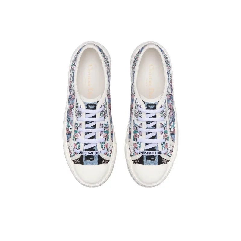 DIOR Walk'n'Dior 2025 Spring Summer Product Collection Low Top Skateboard Shoes Women's White-3