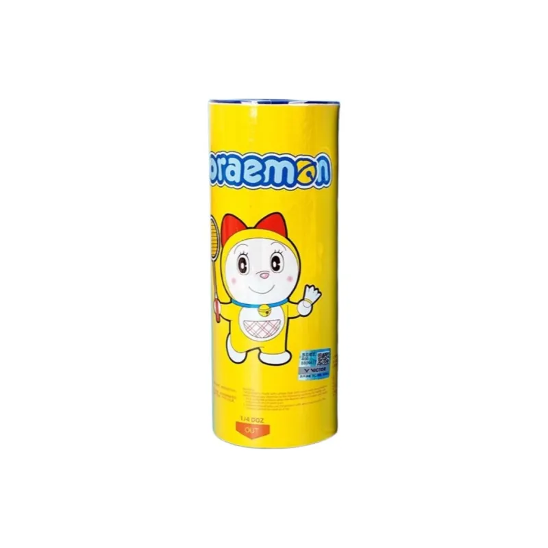 VICTOR x Doraemon Synthetic Shuttlecock 3 Pack Faux Fur Shuttlecocks-3