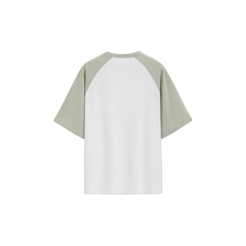 GAP T Shirt Unisex Light Green+Necklace-2