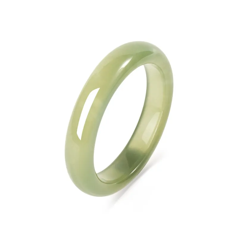 ZHANGKAKA Serpentine Jade Bangles Women's-0