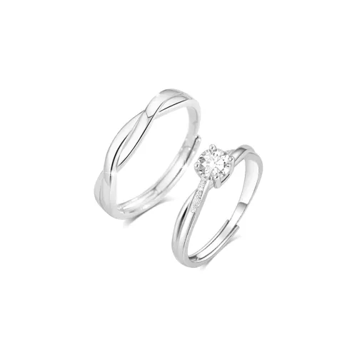 BLANK IN BLANK Sterling Silver Rings Unisex