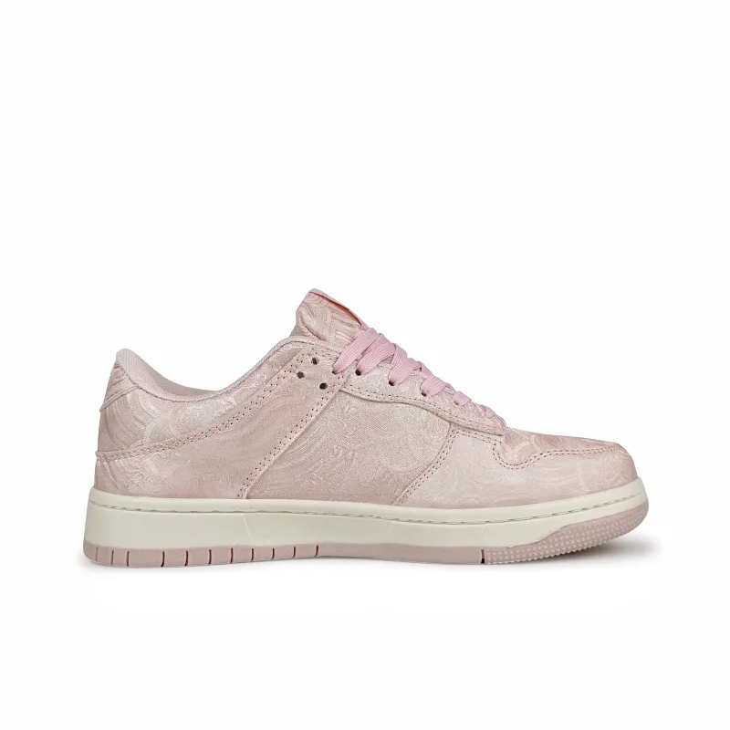 Rongchuan Anti-Slip And Wear-Resistant Lightweight Low-Top Skateboard Shoes Unisex Pink-1
