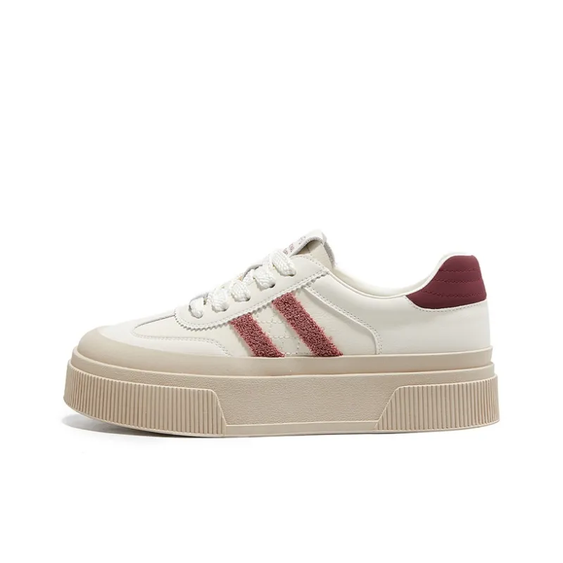KEKAFU Anti-Slip And Wear-Resistant Height Increasing Low-Top Casual Shoes Women's-0