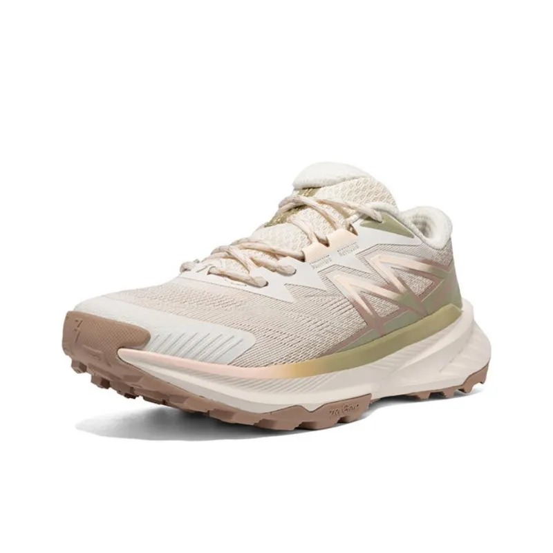 361° Durable Lightweight Cushioning Low-Top Outdoor Shoes Women's Beige Green-2