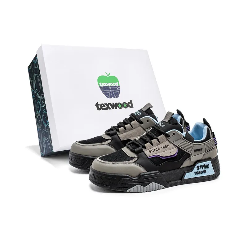 TEXWOOD Low Top Skateboard Shoes Men's Box-0
