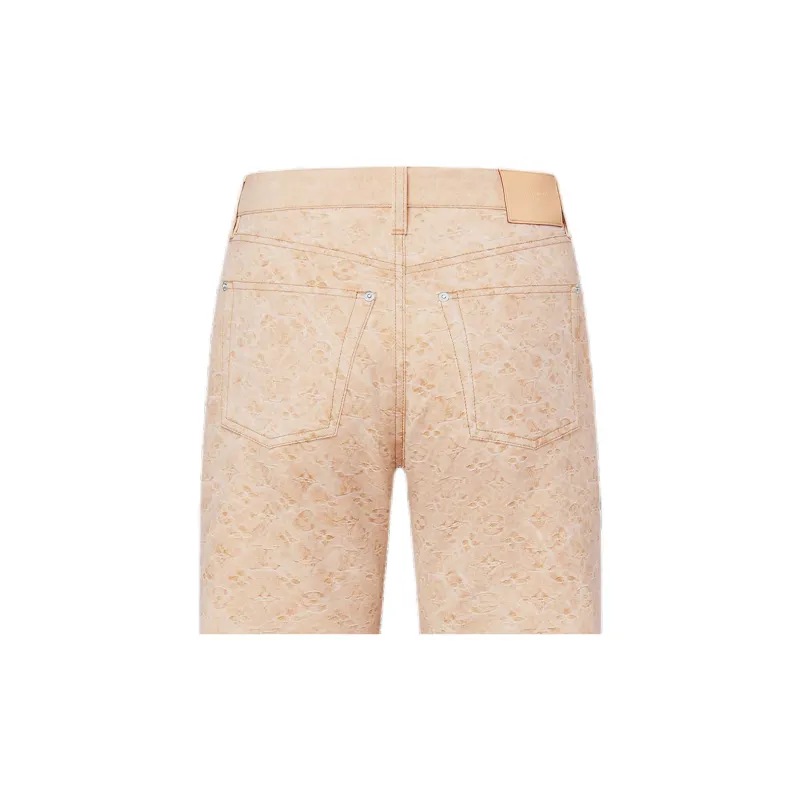 LOUIS VUITTON Monogram Canvas Jeans-4