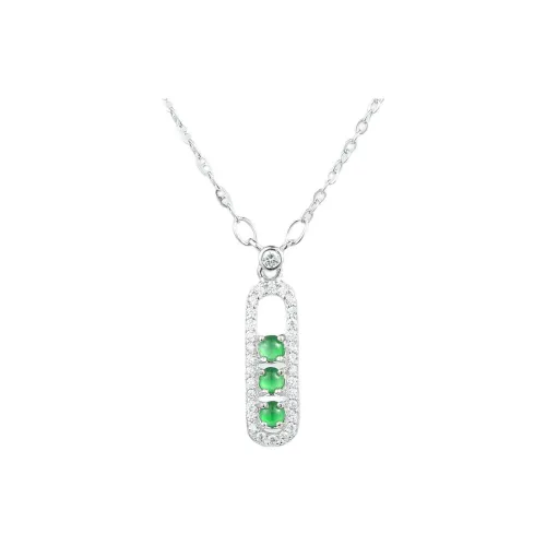 PEARL QUEEN Glutinous Jade Jadeite Necklaces Women's