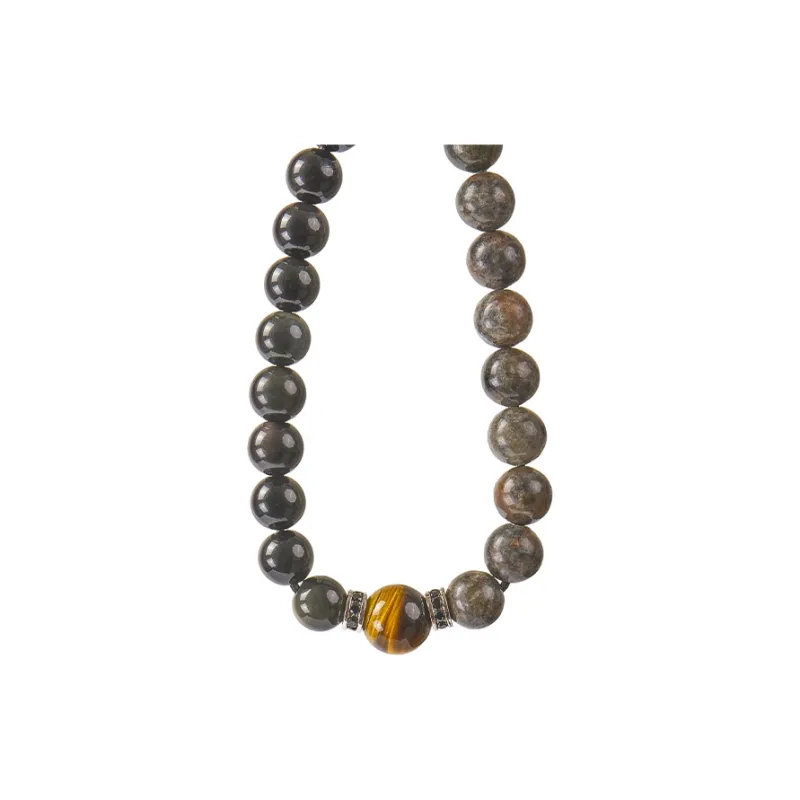 Topgirl Obsidian Bracelets Men's-3