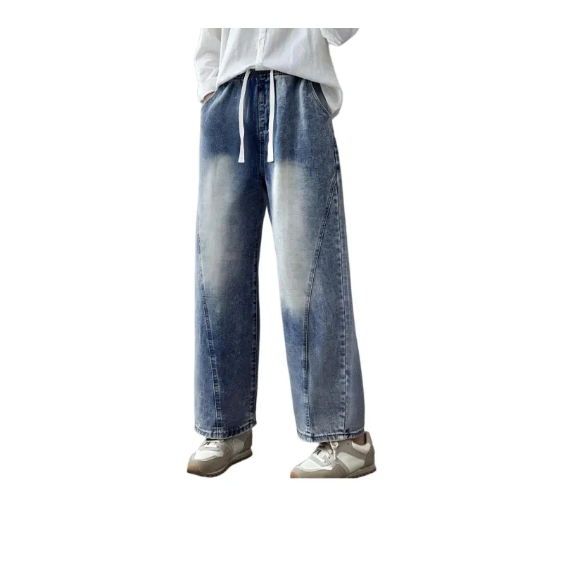 DJ.SPIRIT Jeans Unisex Vintage Blue-3