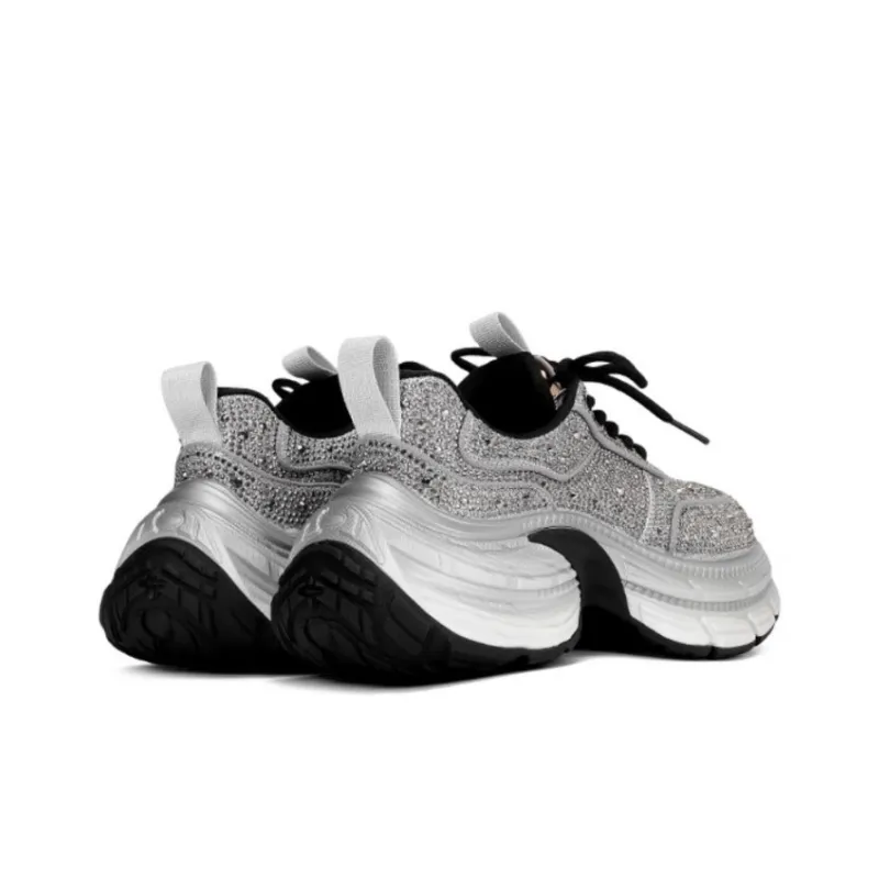 JESSICA SOPHIA Anti-Slip Wear-Resistant Low-Top Chunky Sneakers Women's-3