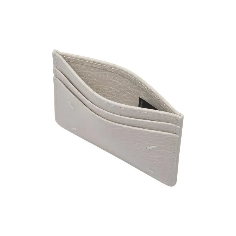 Maison Margiela Calfskin Card Holder Card Holder Men's Gray-2