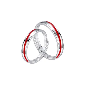 GUDUD S999 Fine Silver Rings Unisex