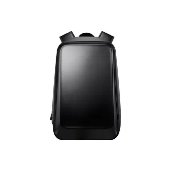 TAJEZZO Polyester Backpack Medium Size Unisex Space Black