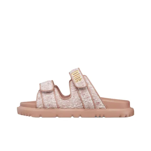 DIOR DiorAct Slide Slippers Women's Pink