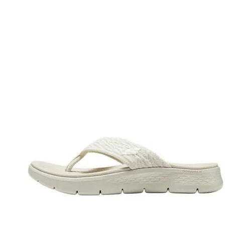 Skechers ON THE GO Slip Resistant Flip Flops Women's Beige