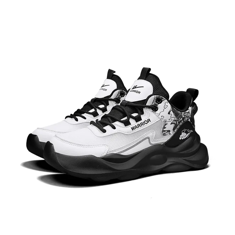 Warrior Cushioning Lightweight Slip-Resistant Mid-Top Basketball Shoes Men's-16